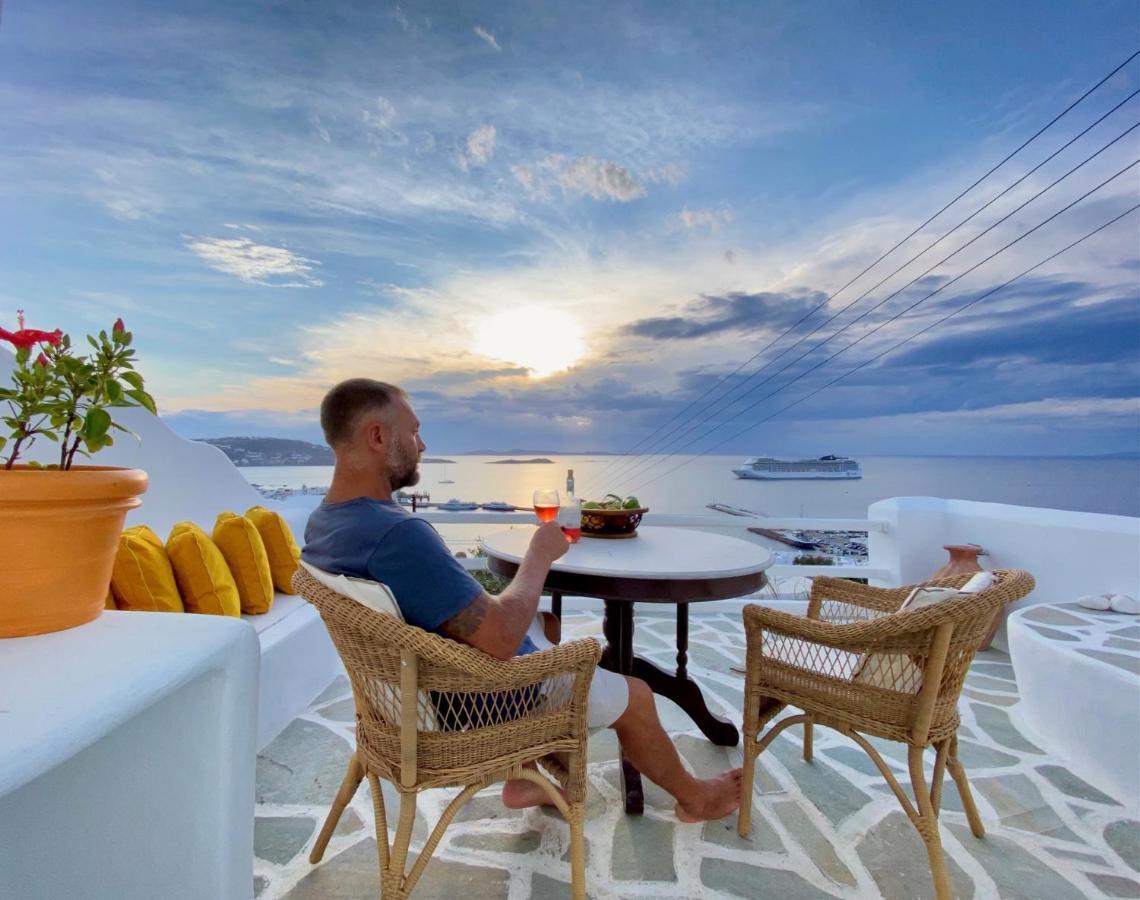 Apartament Anemones Sea View Mykonos Town Zewnętrze zdjęcie